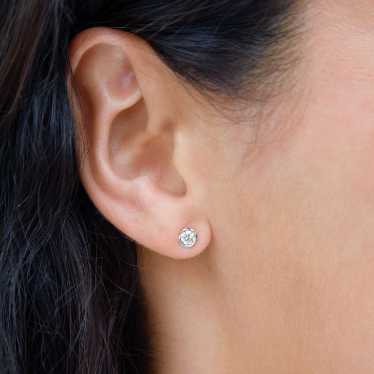Whoopsie Daisy 0.20ct Diamond Stud Earring