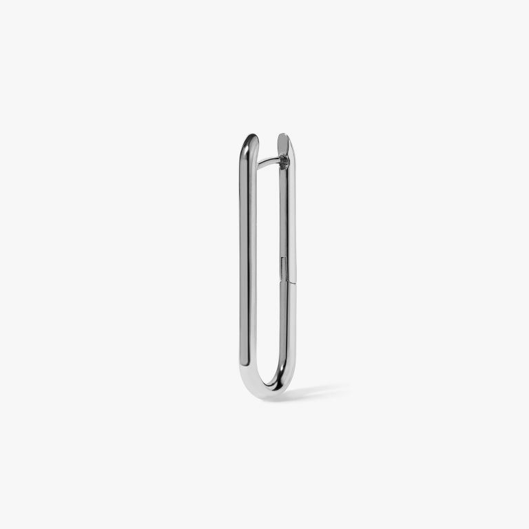 Knuckle Long Hoop Earring main product photo