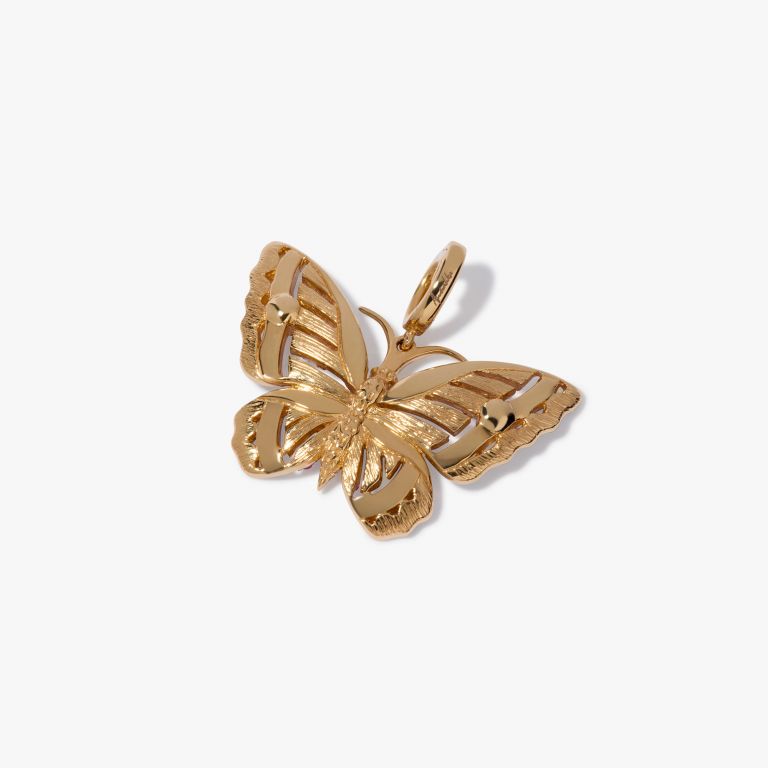 Mythology Butterfly Charm Pendant