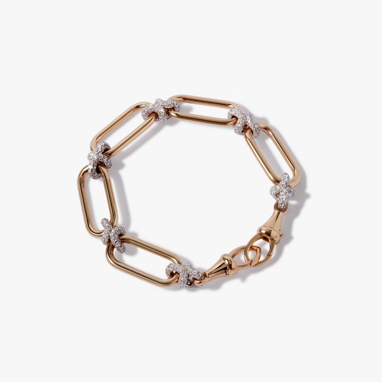 Knuckle Heavy Chain Bracelet main product photo