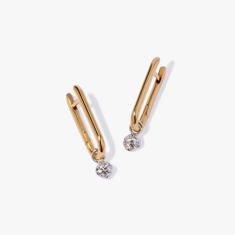 Knuckle & Whoopsie Daisy 0.20ct Diamond Earrings main product photo