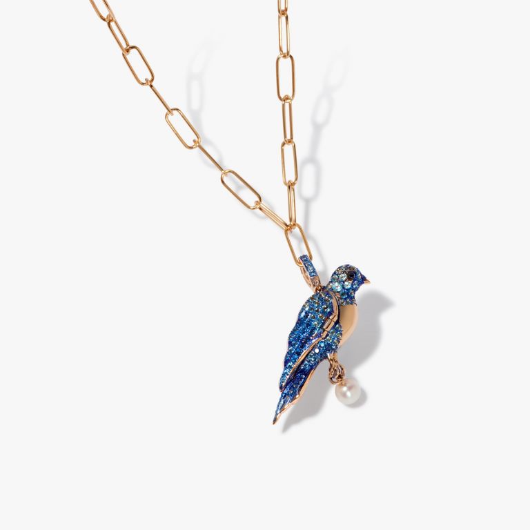 Mythology Bluebird Necklace main product photo
