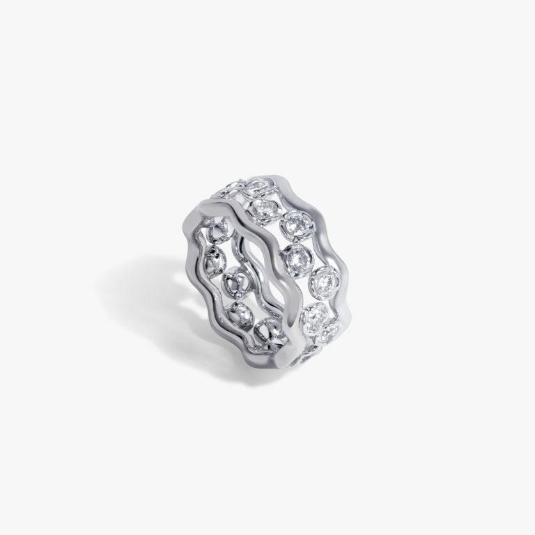 Whoopsie Daisy Diamond Ring Stack main product photo