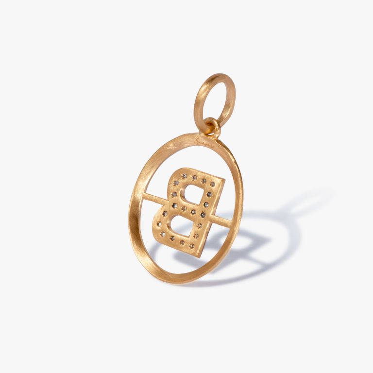 Initials B Pendant