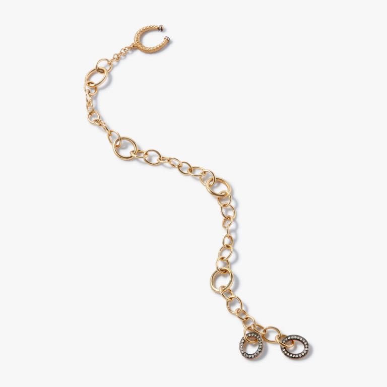 Diamond Charm Bracelet