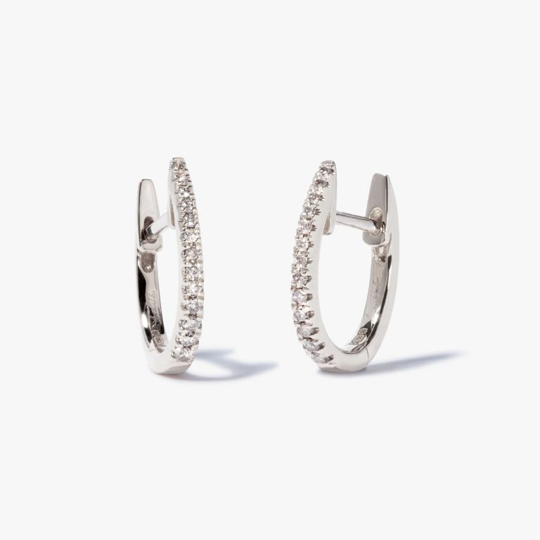 Tulips Diamond Earrings