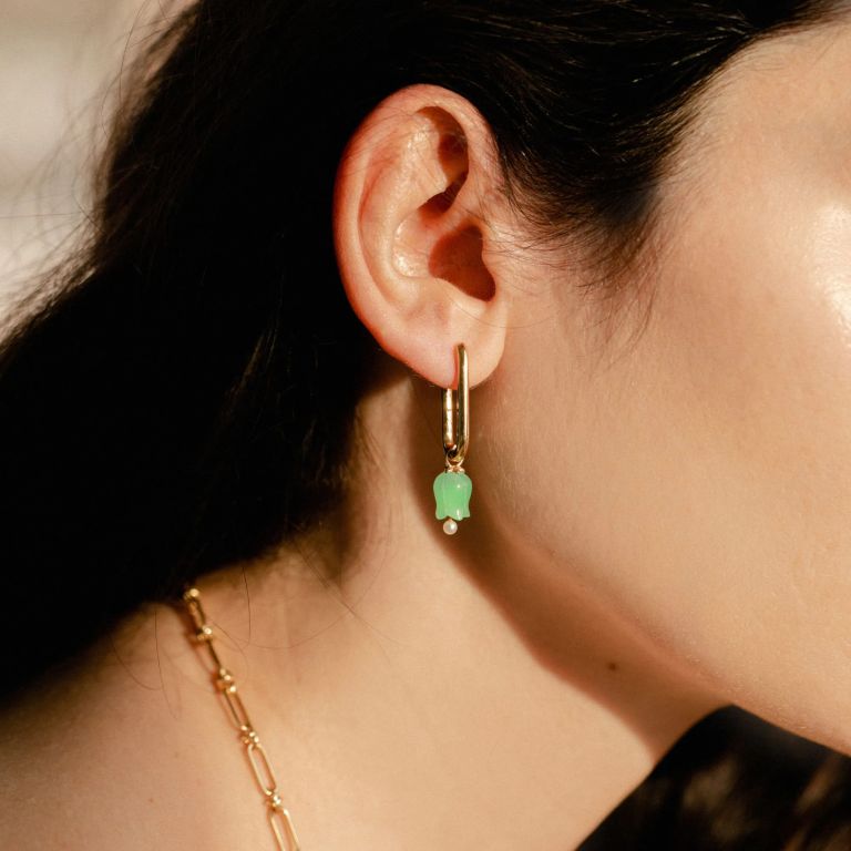 Tulips Earring Drops Tulips Earring Drops