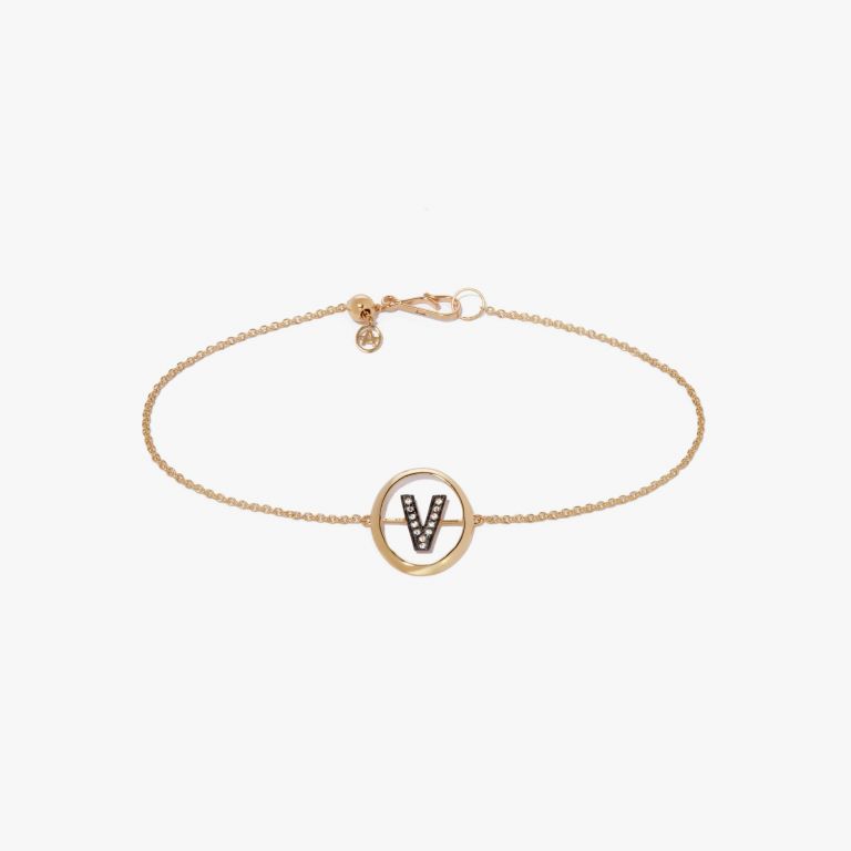 Initials V Bracelet main product photo