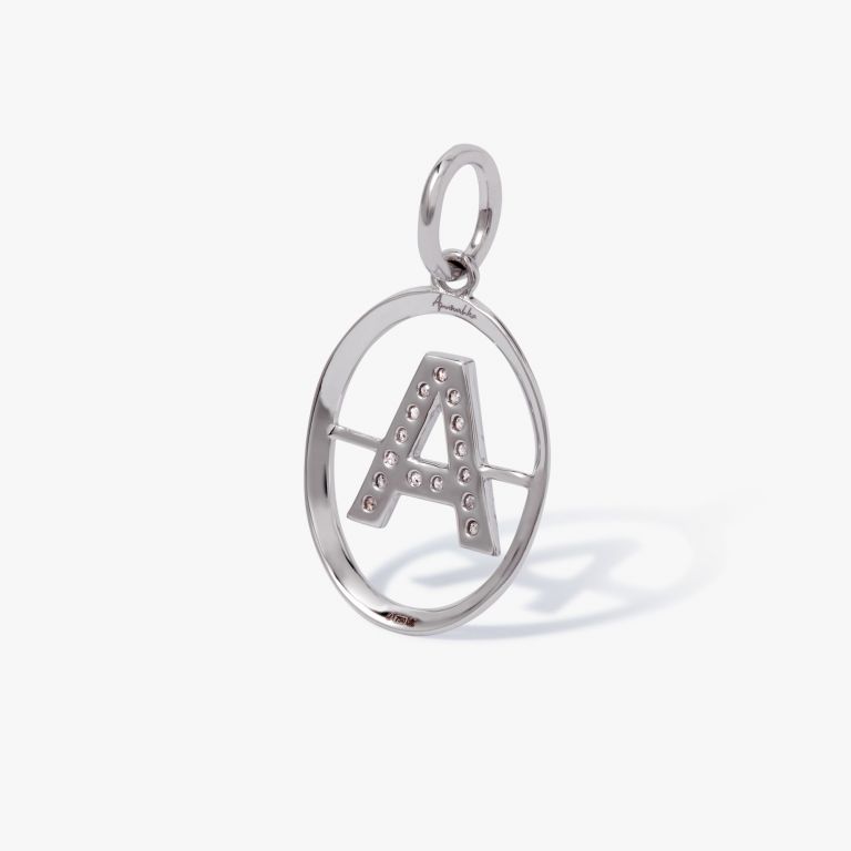 Initials A Pendant
