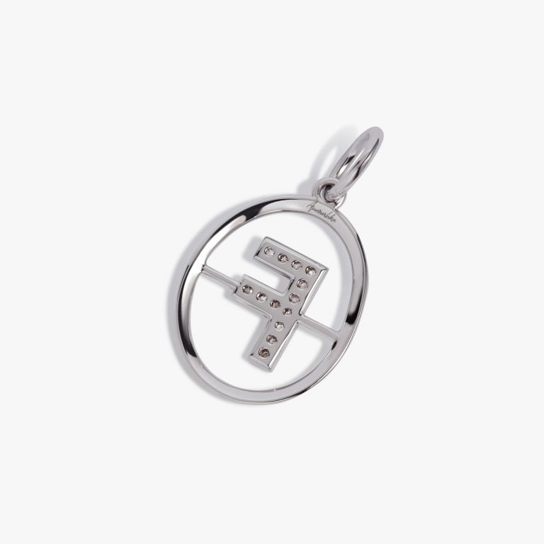 Initials F Pendant