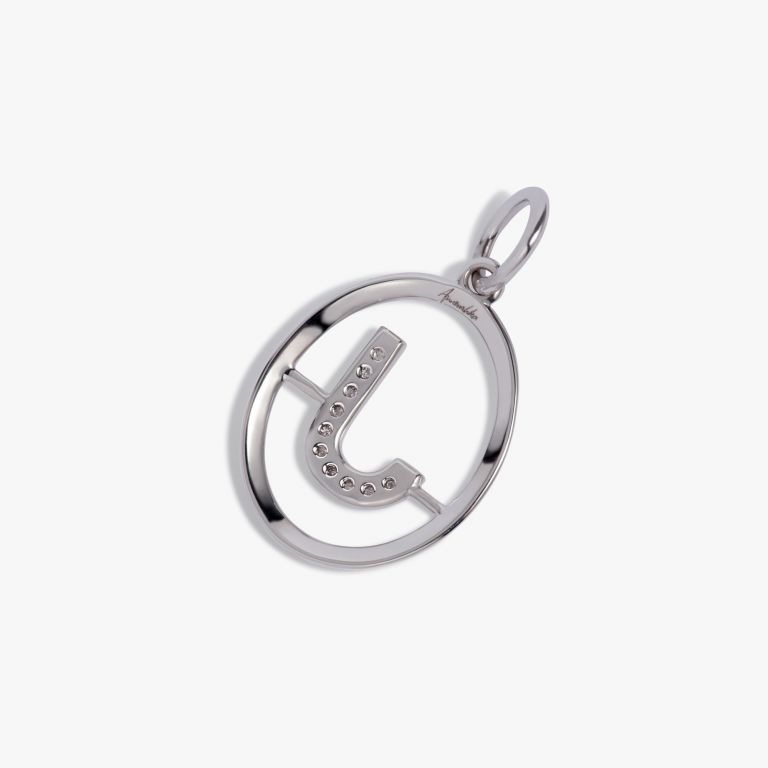 Initials J Pendant