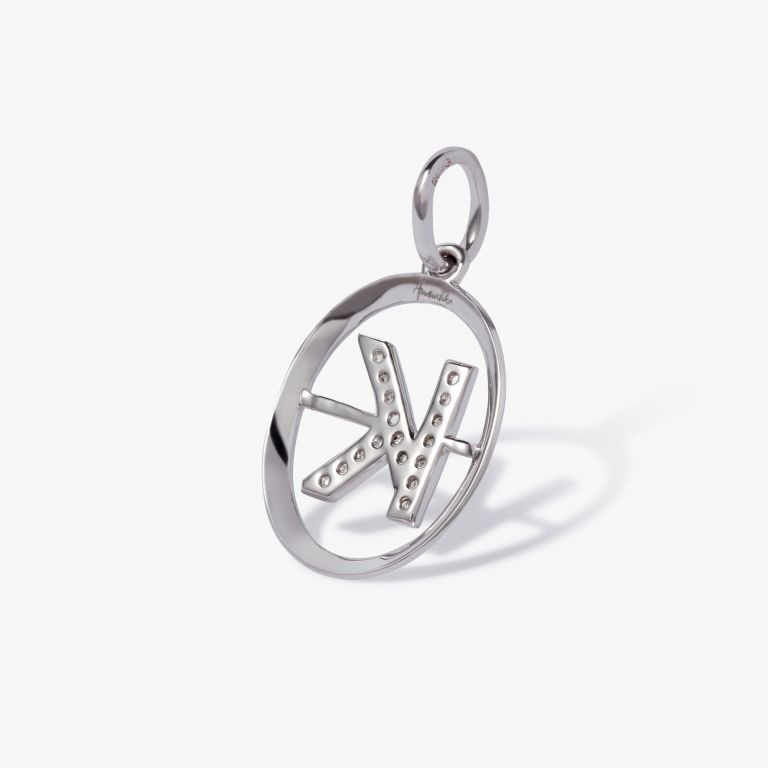 Initials K Pendant