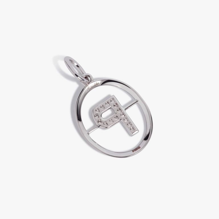 Initials P Pendant
