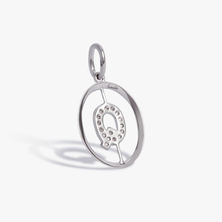 Initials Q Pendant