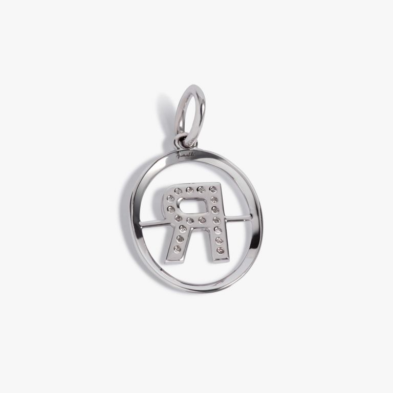 Initials R Pendant