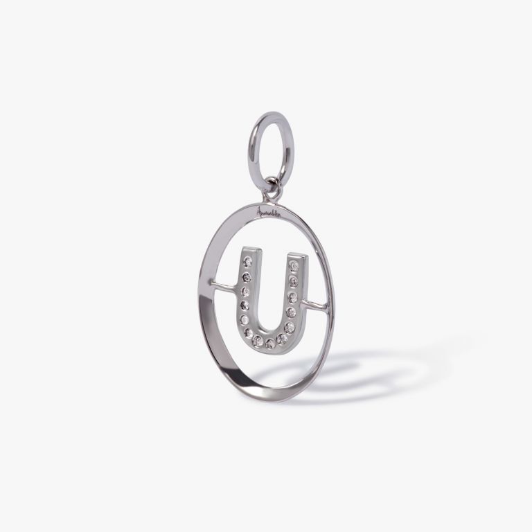 Initials U Pendant