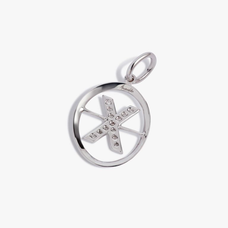 Initials X Pendant