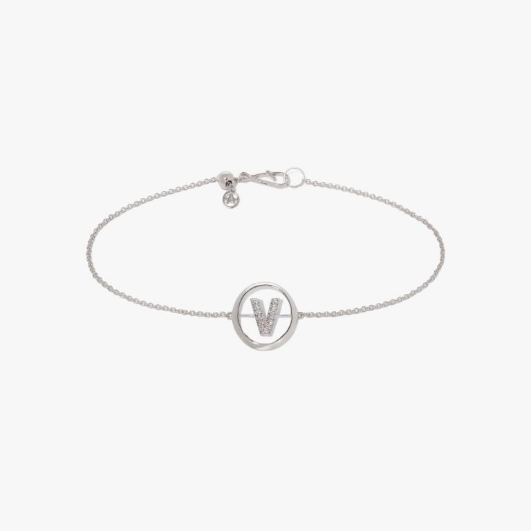 Initials V Bracelet main product photo