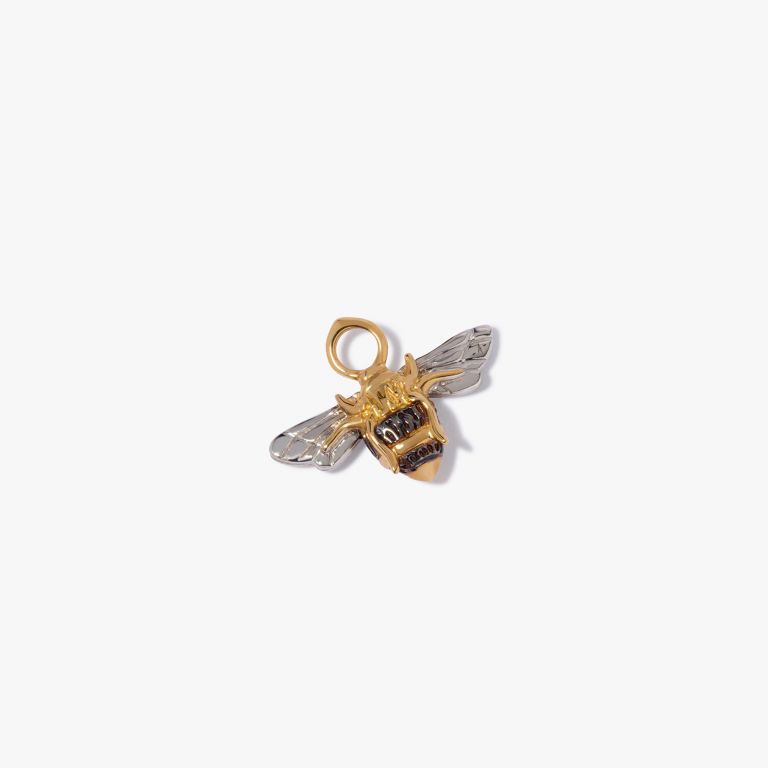 Diamond Bee Earring Drop