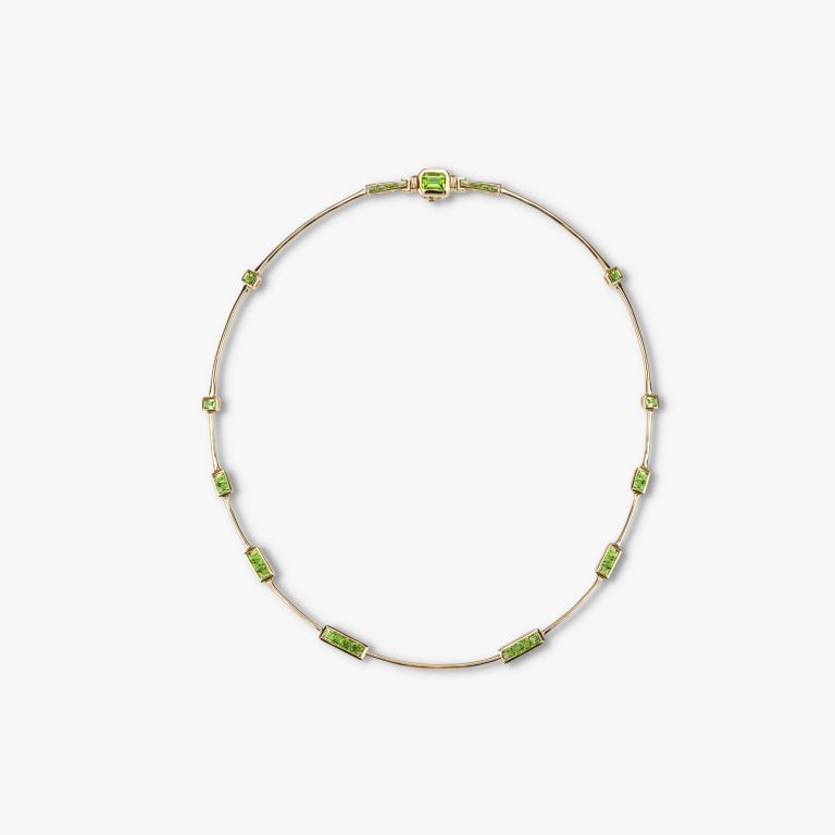 Radiance 18ct Yellow Gold Peridot Choker Annoushka International