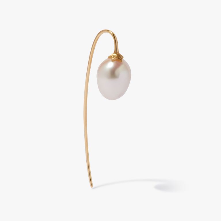 Pearl French Hook Earrings