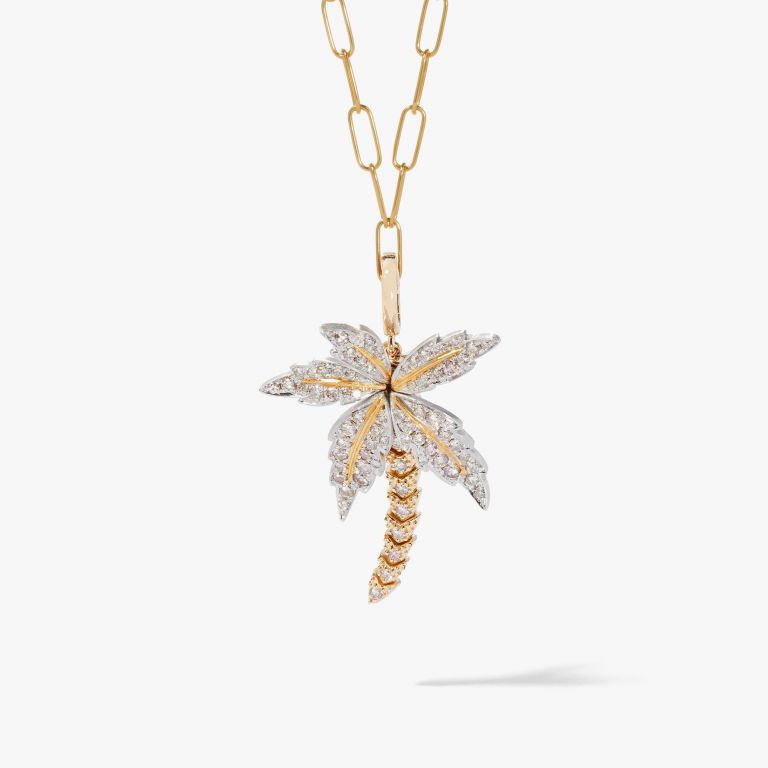 Palm Tree Charm Pendant