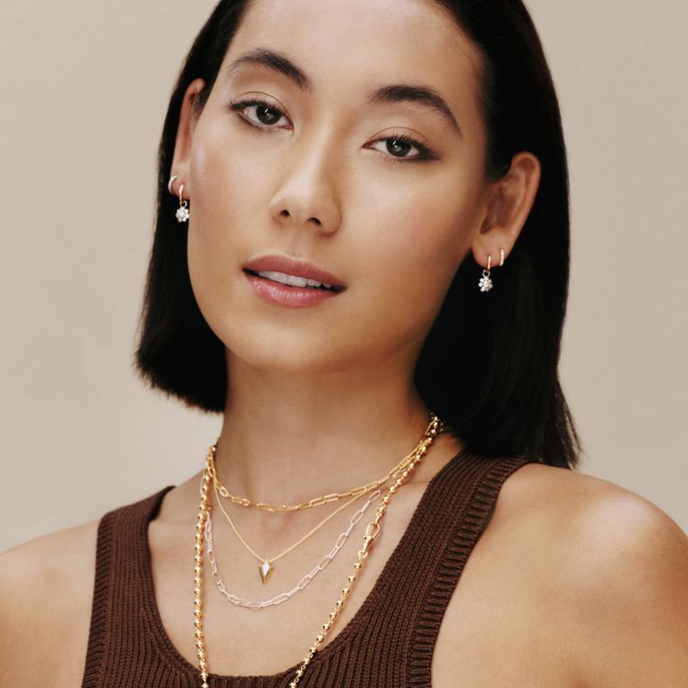Mini Cable Short Chain Necklace