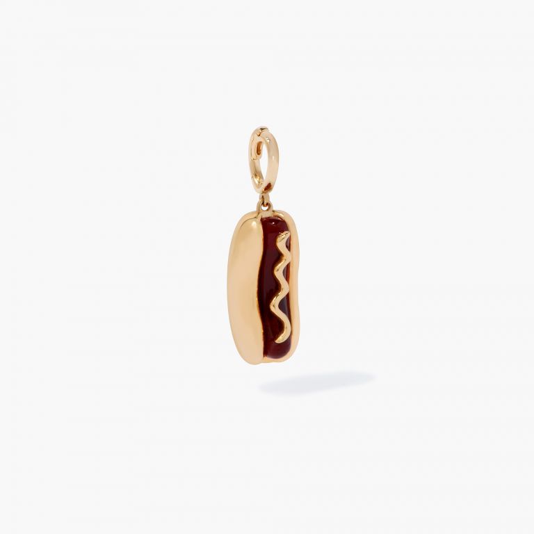 Annoushka x Mr Porter 18ct Yellow Gold Hot Dog Charm Pendant Annoushka EU