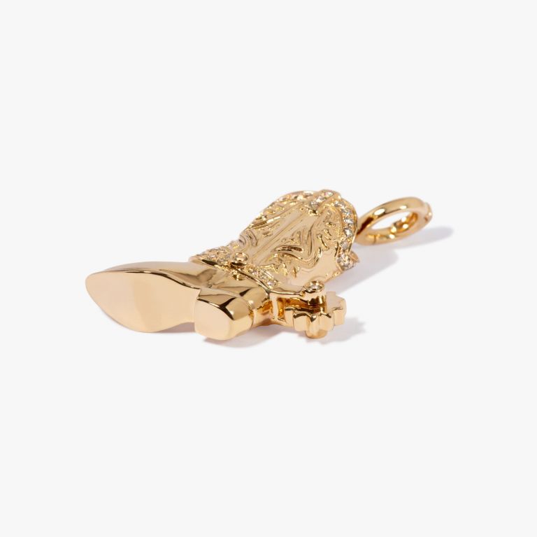 Cowboy Boot Charm Pendant