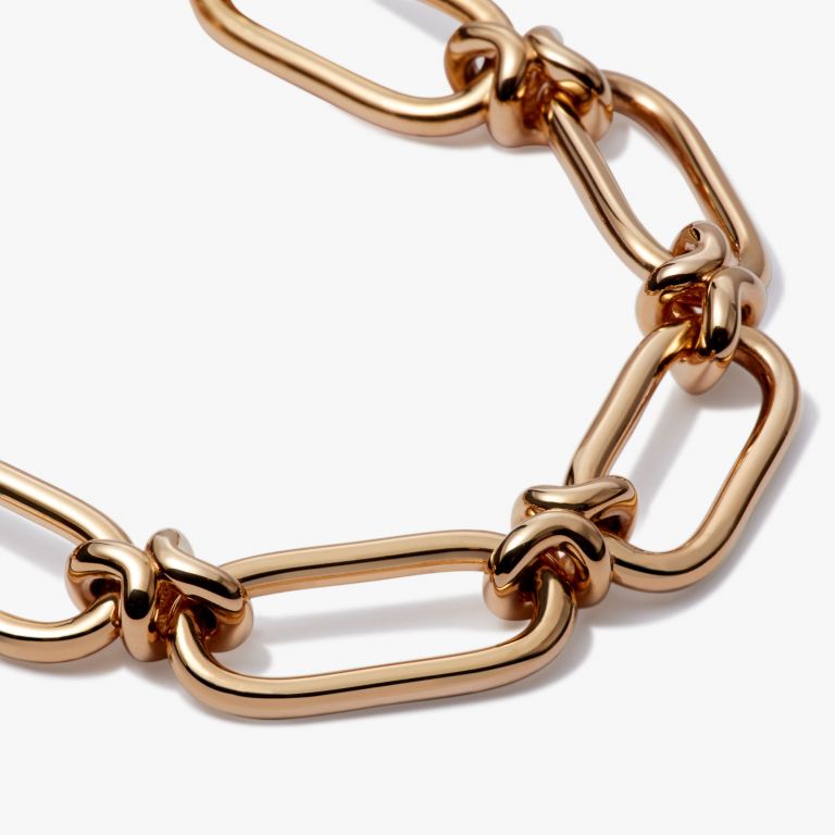 Knuckle Heavy Chain Necklace