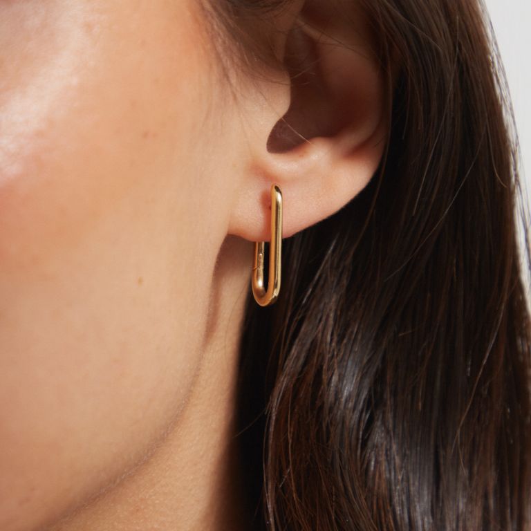 Knuckle Hoop Earrings
