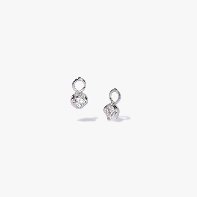 Six Hoop Whoopsie Daisy 0.20ct Diamond Earrings