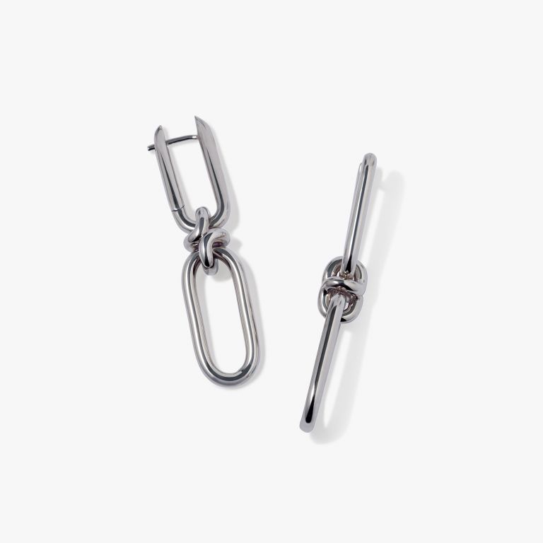 Knuckle Double Hoop Earrings Knuckle Double Hoop Earrings