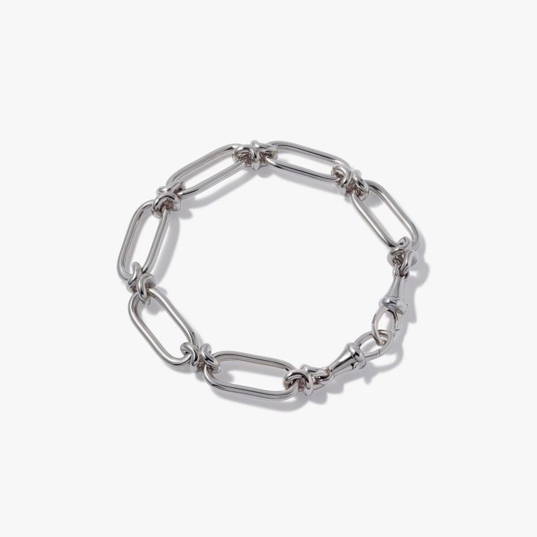 Sterling Silver Knuckle Heavy Chain Bracelet - Annoushka US