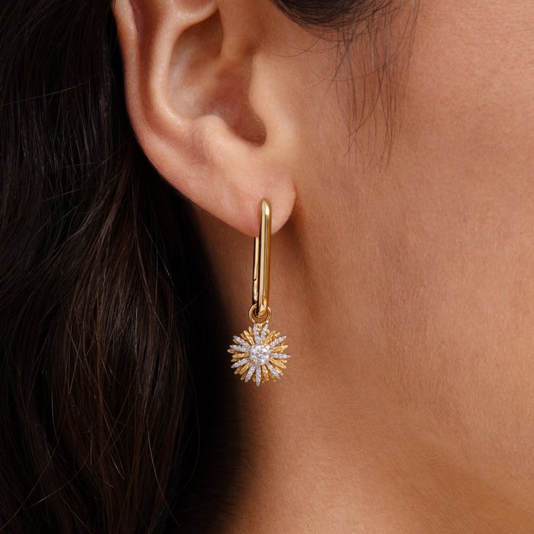 Daisy Diamond Earring Drops Daisy Diamond Earring Drops