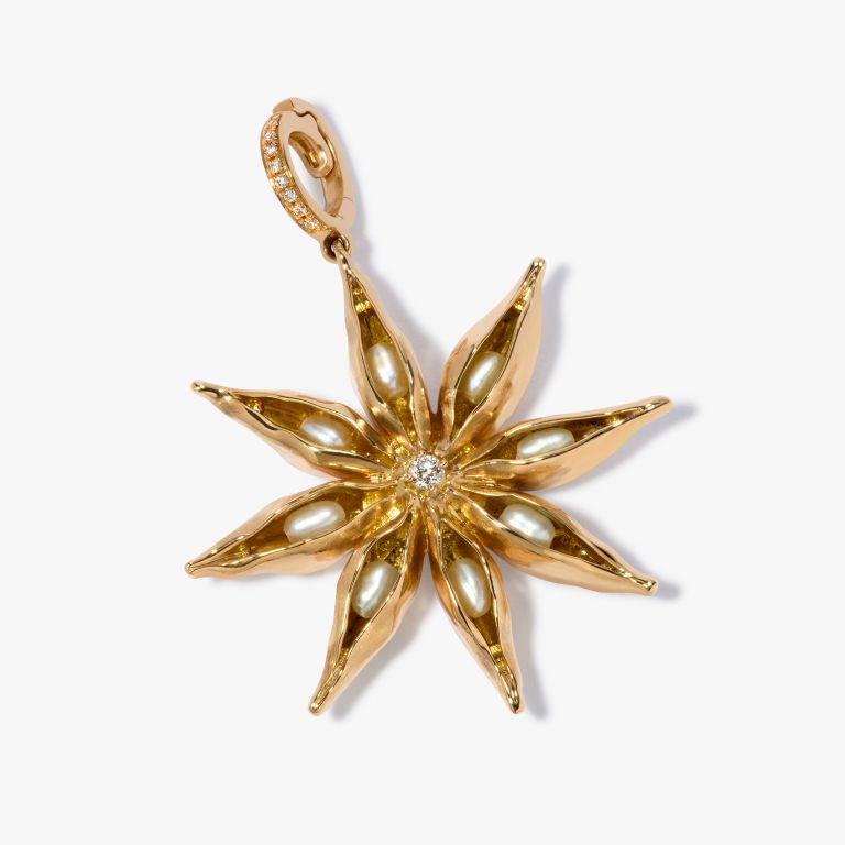 Mythology Star Anise Charm Pendant Mythology Star Anise Charm Pendant