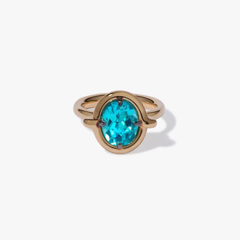Blue Topaz Ring