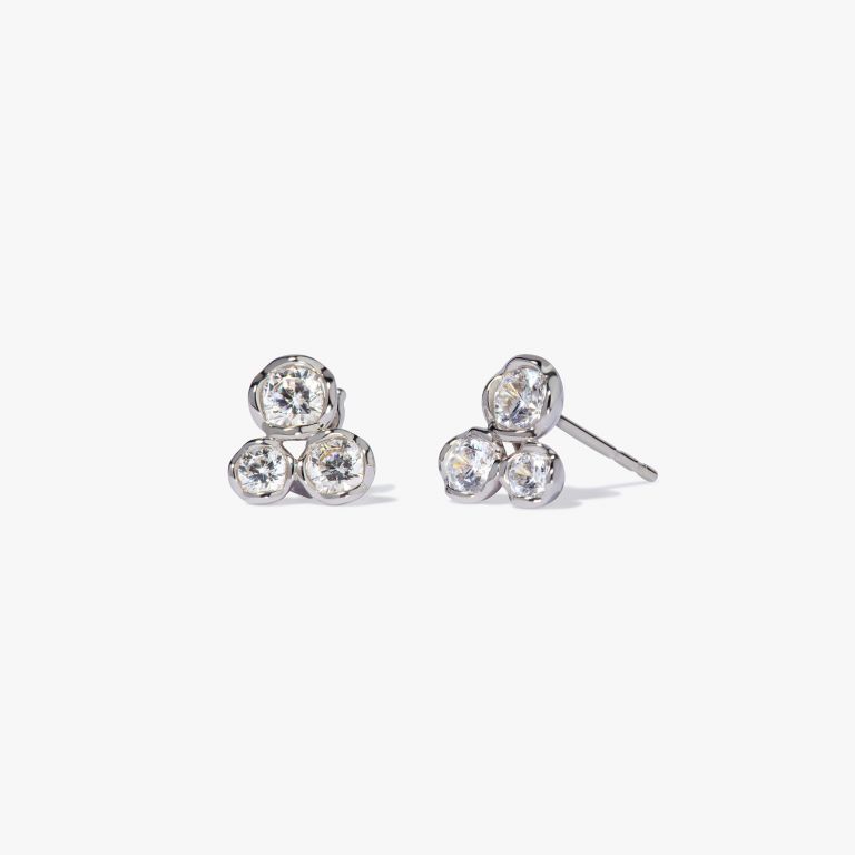 Whoopsie Daisy Triple Stud Earrings