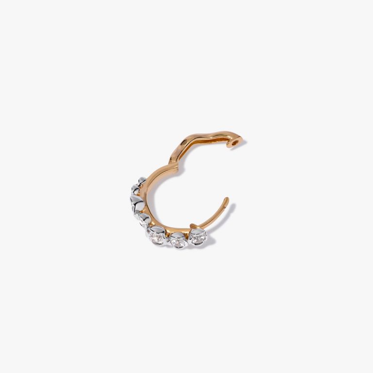 Whoopsie Daisy Diamond Hoop Earrings Whoopsie Daisy Diamond Hoop Earrings
