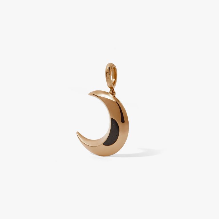 Touch Wood Crescent Moon Charm Touch Wood Crescent Moon Charm