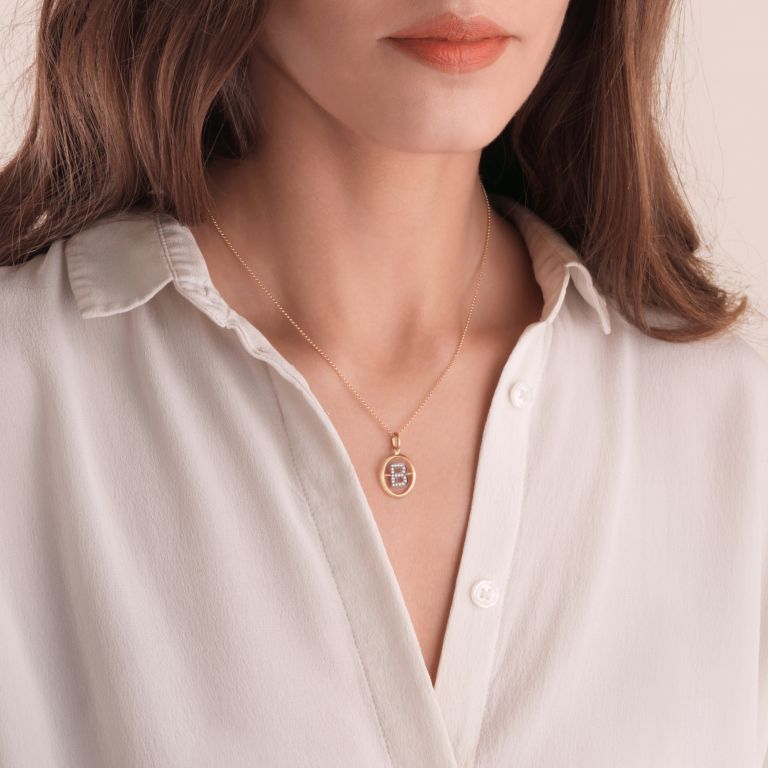 Initials B Pendant