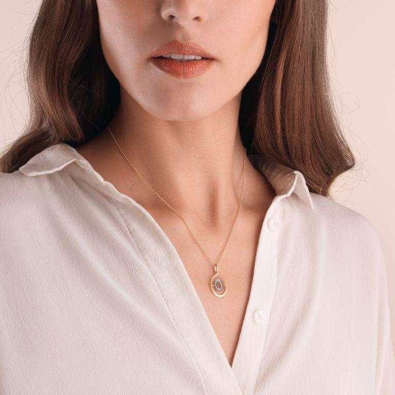 Initial O Necklace
