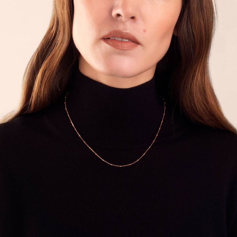 Saturn Short Chain Necklace