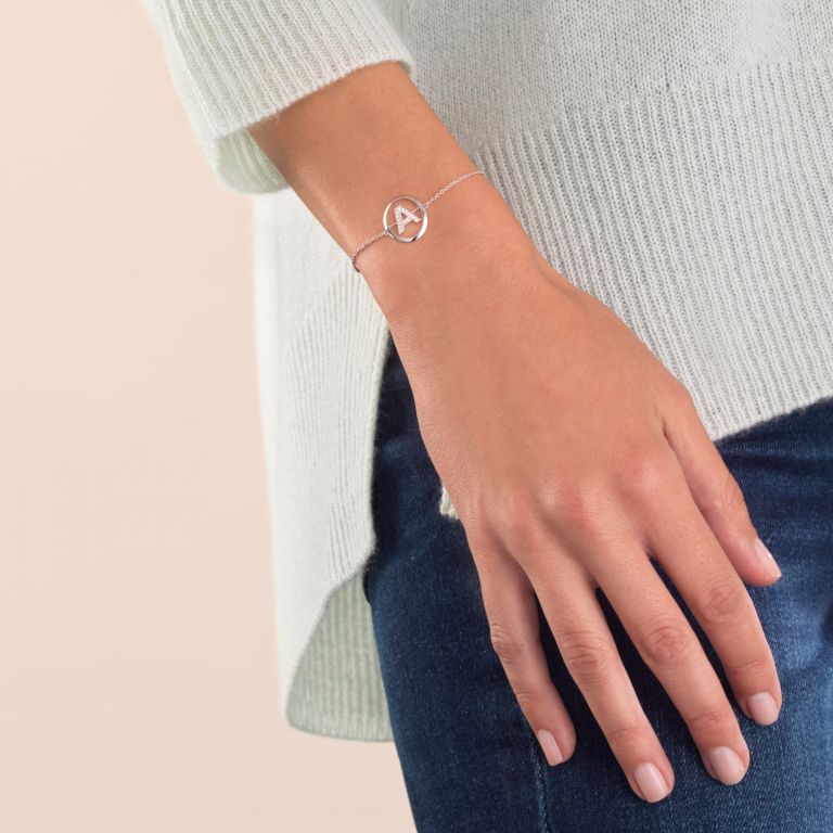 Initials A Bracelet