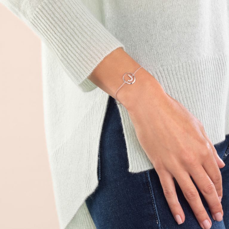 Initials J Bracelet