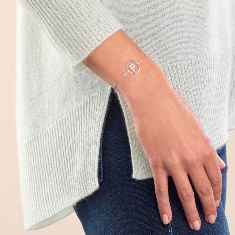 Initials P Bracelet