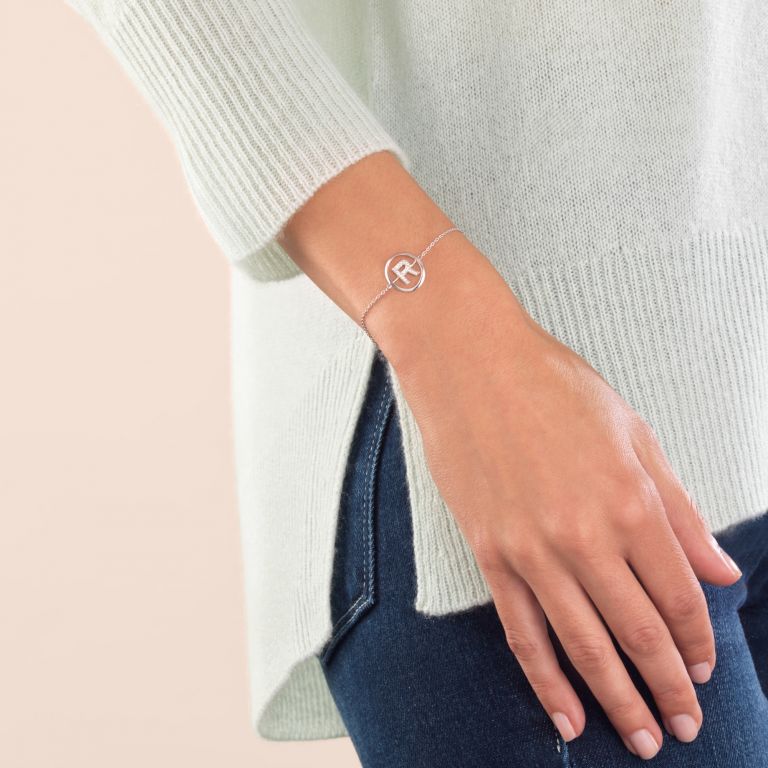 Initials R Bracelet