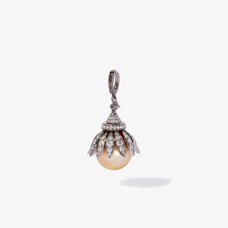 Golden Pearls Pendant