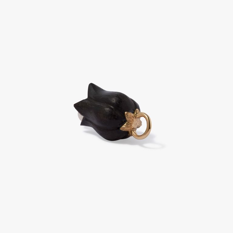 Tulips Ebony Earring Drops