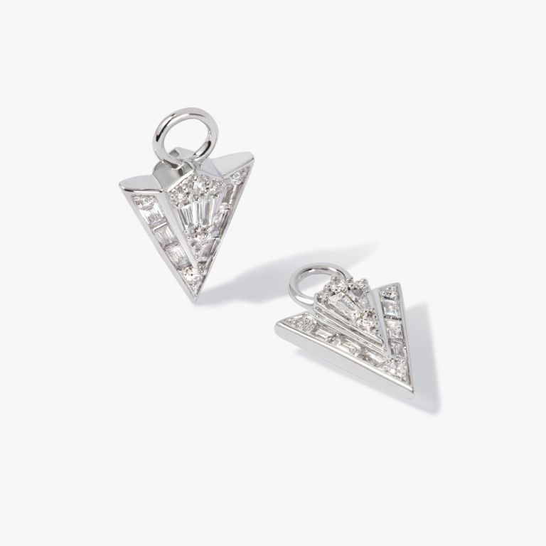 Flight Feather Arrow Earrings